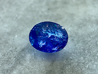 Tanzaniet - 9.38 carat natuurlijke tanzaniet - afbeelding 1 van  3