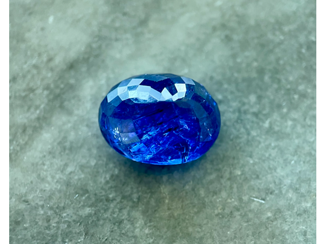 Tanzaniet - 9.38 carat natuurlijke tanzaniet - afbeelding 3 van  3