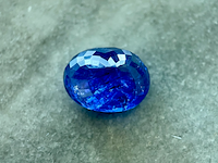 Tanzaniet - 9.38 carat natuurlijke tanzaniet - afbeelding 3 van  3