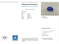 Tanzaniet 1.38 carat zeer hoge kwaliteit natuurlijke tanzaniet - afbeelding 3 van  3
