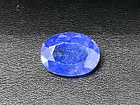 Tanzaniet 6.85 carat natuurlijke tanzaniet gecertificeerd - afbeelding 3 van  4