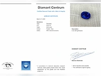 Tanzaniet 6.90 ct - afbeelding 2 van  2