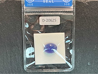 Tanzaniet 8.66 carat natuurlijke tanzaniet gecertificeerd - afbeelding 1 van  5