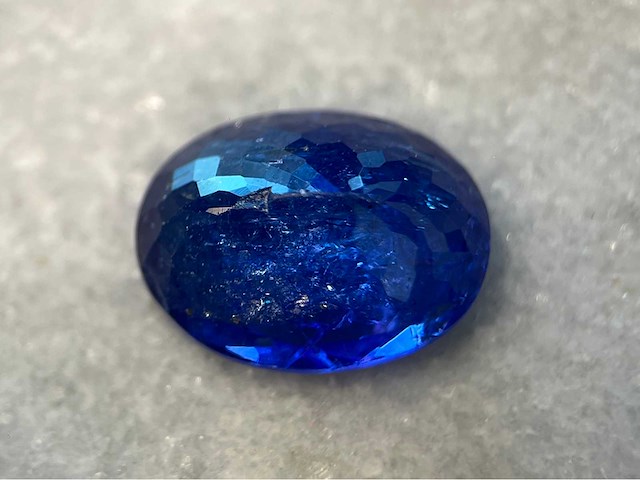 Tanzaniet 8.76 carat natuurlijke tanzaniet - afbeelding 1 van  1