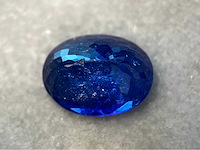 Tanzaniet 8.76 carat natuurlijke tanzaniet - afbeelding 1 van  1