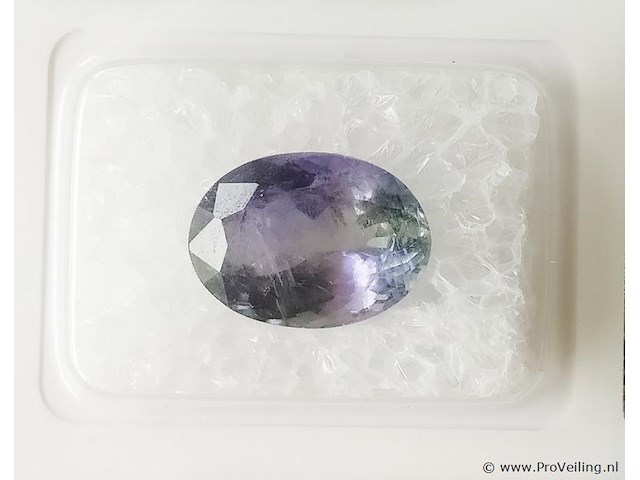 Tanzanite 4.40ct gra certified - afbeelding 1 van  4