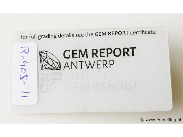 Tanzanite 4.40ct gra certified - afbeelding 3 van  4