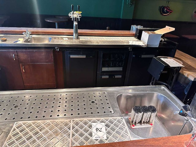 Tapblad 200cm met dubbele tapzuil - afbeelding 3 van  3