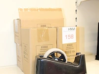 Tapedispenser met vier dozen tape - afbeelding 2 van  2