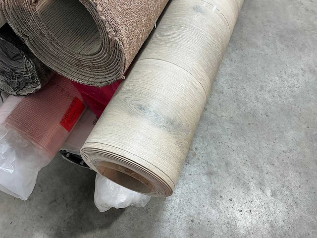 Tapijt en vinylrollen (10x) - afbeelding 3 van  4