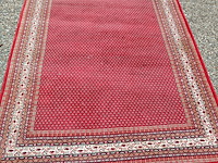 Tapijt, geknoopt, rood - afbeelding 1 van  4