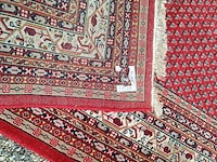 Tapijt, geknoopt, rood - afbeelding 4 van  4