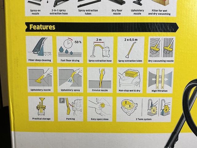 Tapijtreiniger kärcher, se 6.001, wit - afbeelding 5 van  7