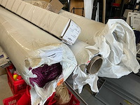 Tapijtrollen, laminaat, gordijnen, tapijtkar, tapijsealmachine en polyestervlies (6x) - afbeelding 5 van  18