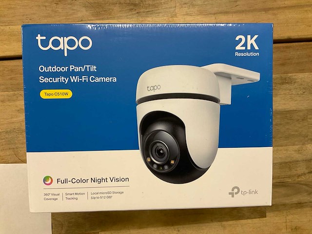 Tapo c510w beveiligingscamera - afbeelding 1 van  4