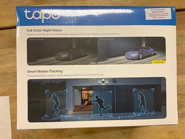 Tapo c510w beveiligingscamera - afbeelding 3 van  4