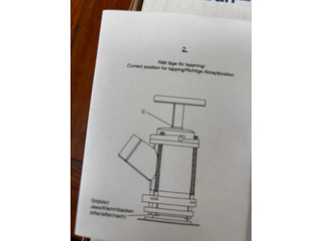 Tappo tapkraan voor stalen drums (3x) - afbeelding 3 van  6