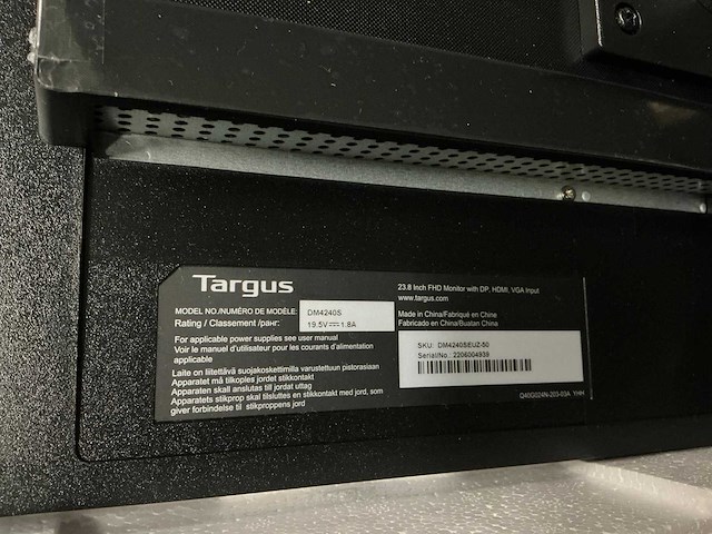 Targus dm4240s monitor - afbeelding 4 van  4