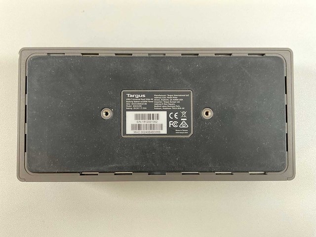 Targus (dock190) dv4k usb-c universal docking stations (25x) - afbeelding 11 van  11