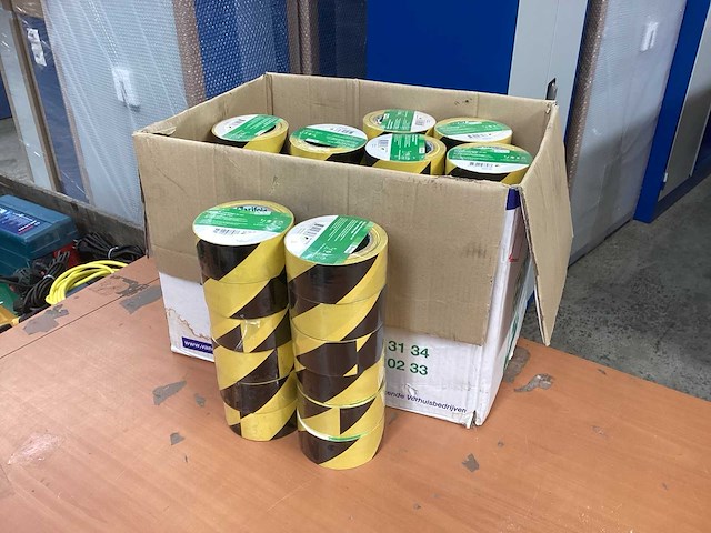 Tarifold vloermarkerings tape - 33m x 50mm (66x) - afbeelding 2 van  7