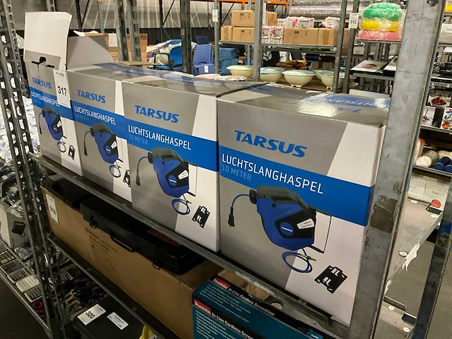 Tarsus - luchtslanghaspel 10m (4x) - afbeelding 2 van  4