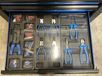 Tarsus gereedschapswagen gereedschapstrolley - gevuld 260-delig - 7 laden - afbeelding 1 van  13