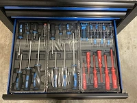 Tarsus gereedschapswagen gereedschapstrolley - gevuld 260-delig - 7 laden - afbeelding 8 van  13