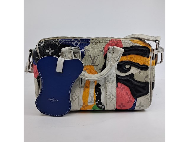 Tas, louis vuitton, keepall multicolor - afbeelding 1 van  12
