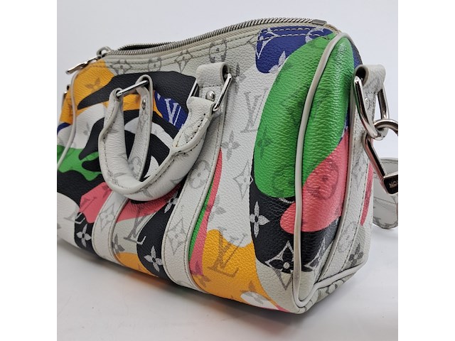 Tas, louis vuitton, keepall multicolor - afbeelding 6 van  12