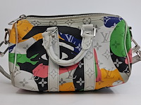 Tas, louis vuitton, keepall multicolor - afbeelding 10 van  12