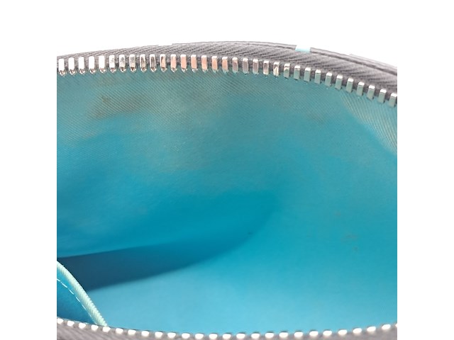 Tas, louis vuitton, keepall, zwart/turquoise - afbeelding 3 van  11