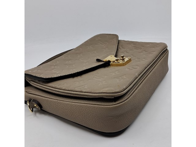 Tas, louis vuitton, pochette métis, taupe - afbeelding 7 van  12