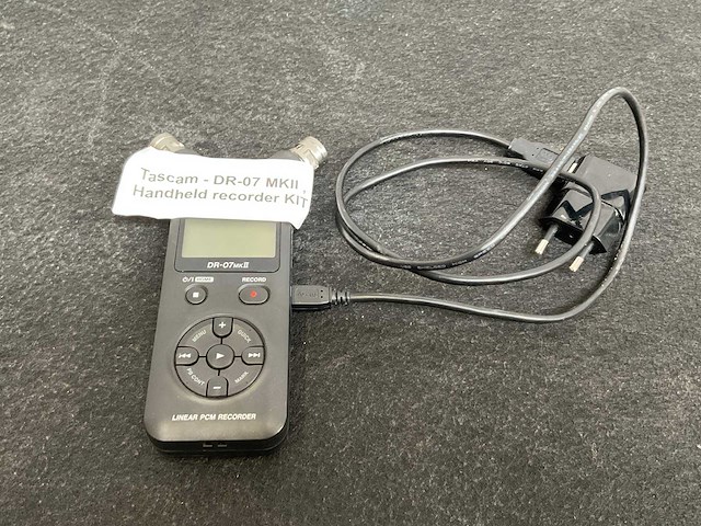 Tascam dr-07 mkii audio recorder - afbeelding 1 van  2