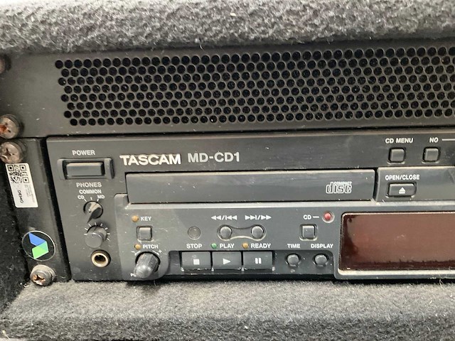 Tascam md-cd1 combi speler minidisc/cd - afbeelding 5 van  6