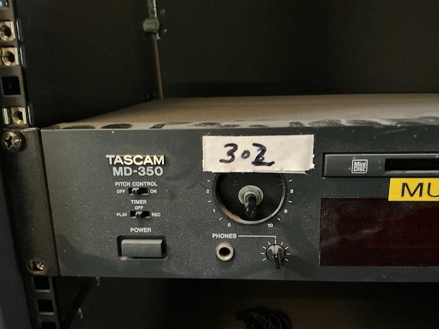 Tascam md301 player - afbeelding 2 van  3