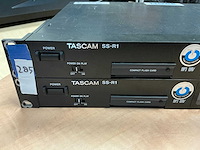 Tascam ssr-1 compact flash speler/recorder (2x) - afbeelding 3 van  5