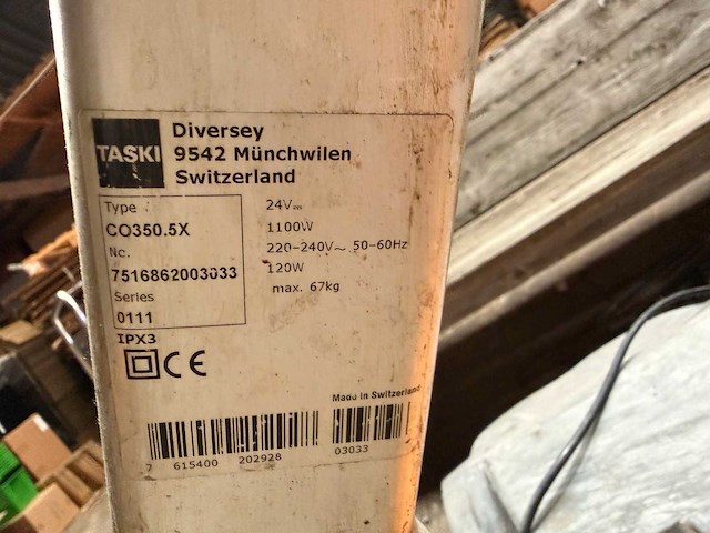 Taski swingo - 350 - schrob-zuigmachine - afbeelding 6 van  6