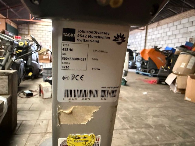 Taski swingo - 43 shs omnidisc - schrob-zuigmachine - afbeelding 5 van  6
