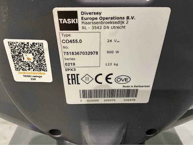 Taski swingo 455b schrobmachine accu’s 2025 - afbeelding 10 van  11
