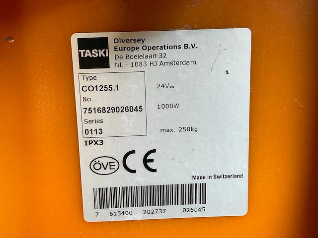Taski swingo1255b zelfrijdende schrobmachine - afbeelding 7 van  7