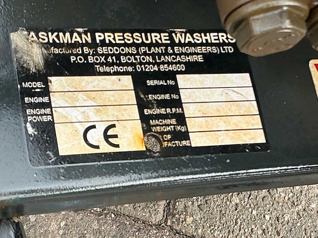 Taskman high press hogedrukreiniger - afbeelding 6 van  9