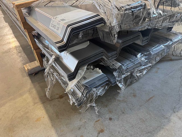 Tata steel (sab-profiel) - 133x mix van diverse lengtes sab 50/1000 - trapeziumplaat (lengtemix) - roofing material - afbeelding 5 van  7