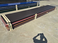 Tata steel (sab-profiel) - 63x kleurmix sab 35/1035 - damwandplaat / trapeziumplaat - roofing material - afbeelding 2 van  6