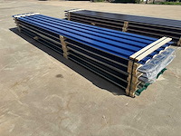 Tata steel (sab-profiel) - 98x kleurmix 35/1035 - damwandplaat / trapeziumplaat - roofing material - afbeelding 4 van  6