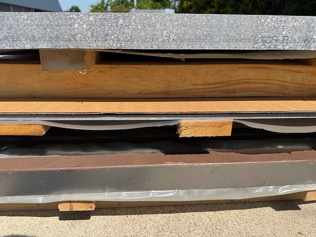 Tata steel / vlietjonge - 171x kgw elo verz dc01 - vlakke plaat - roofing material - afbeelding 5 van  7