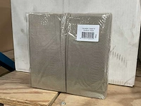 Taupe doos á 20x100 stuks servetten