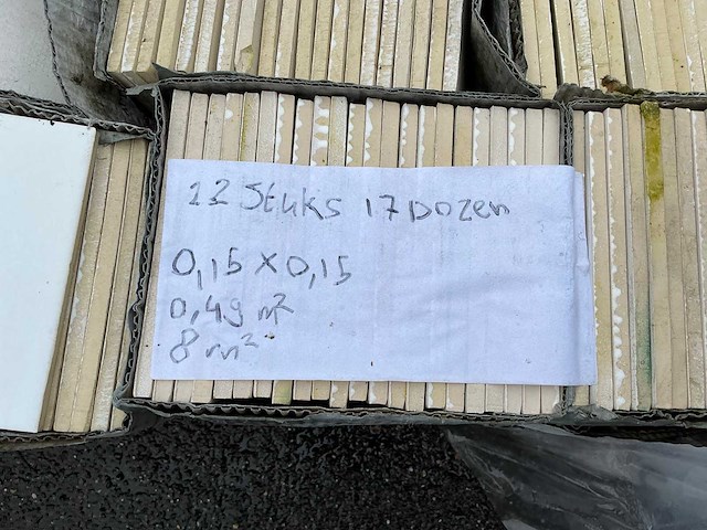 Taurus - 15x15 cm - 8 m2 - partij wandtegel - afbeelding 5 van  5