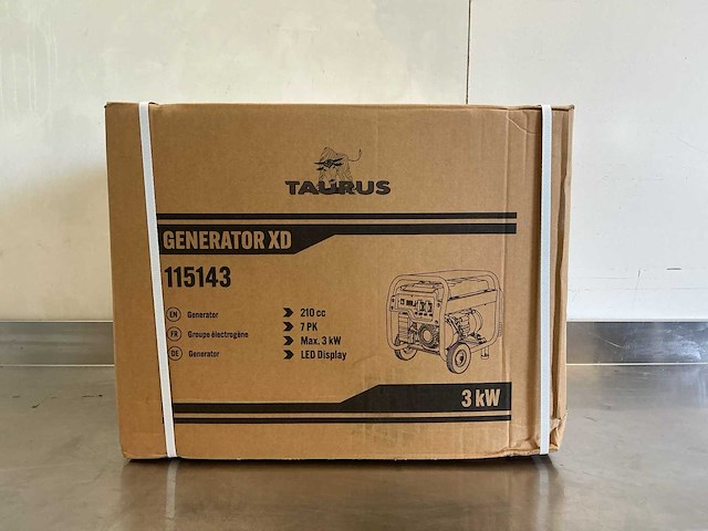Taurus generator xd - stroomgenerator 7pk - 3kw - led - afbeelding 12 van  19