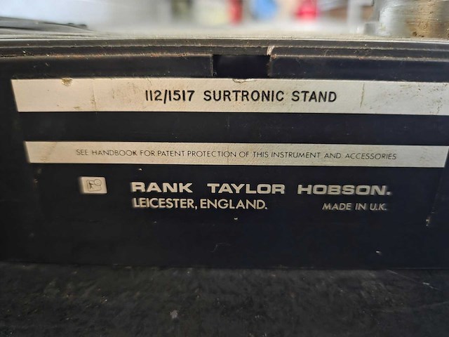 Taylor hobson - 112-1517 - meetstandaard op vlaktafel - afbeelding 9 van  9