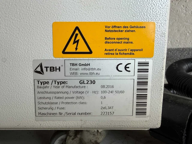 Tbh gmbh - 2016 - gl230 filtratiesysteem - filtratiesysteem - afbeelding 2 van  4